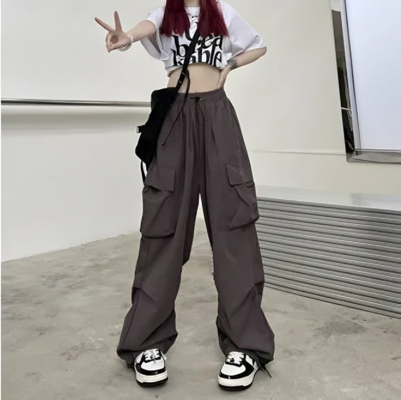 Photo: Harajuku Parachute Cargo Joggers | Seoden London