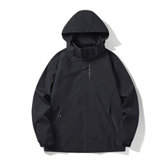 Photo: Snowdon Hooded Waterproof Shell Jacket | Seoden London — view 6