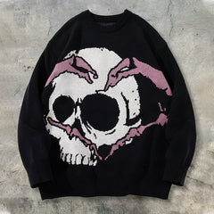 Photo: Skeleton Jacquard Jumper for Men | Seoden London — view 2