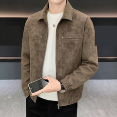 Photo: Florentine Suede-Look Collared Jacket | Seoden London — view 5