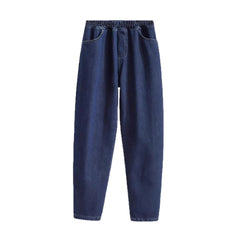Photo: Women's Plus Size Relaxed Tapered Jeans | Seoden London — view 1