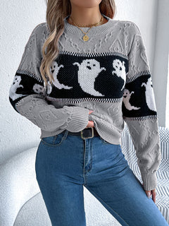 Photo: Ghost Band Colour-Block Jumper | Seoden London — view 8