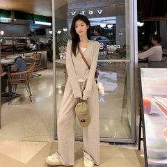 Photo: Women's Hooded Knit Two Piece Lounge Set | Seoden London — view 4