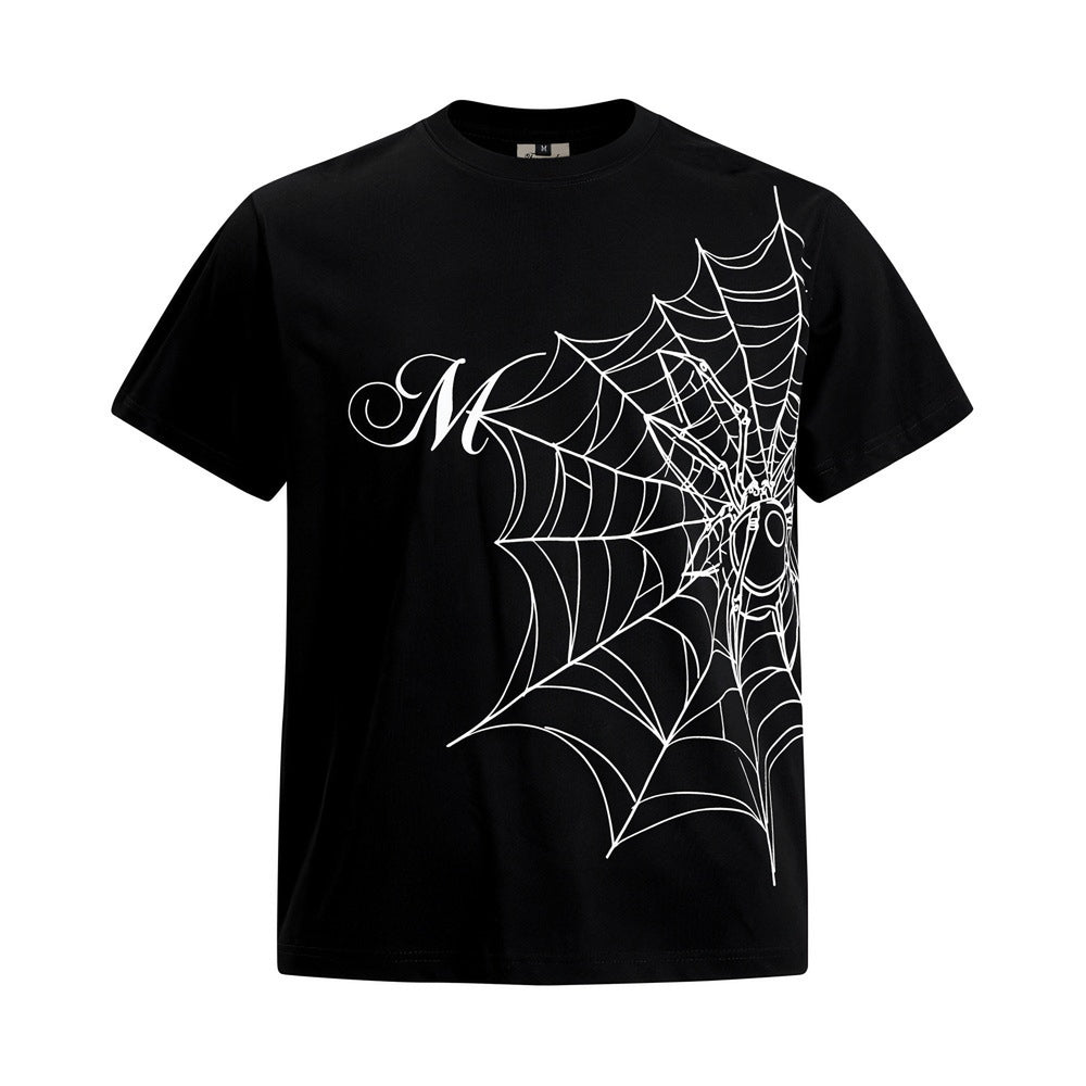 Photo: Spider Web Print T-Shirt | Seoden London