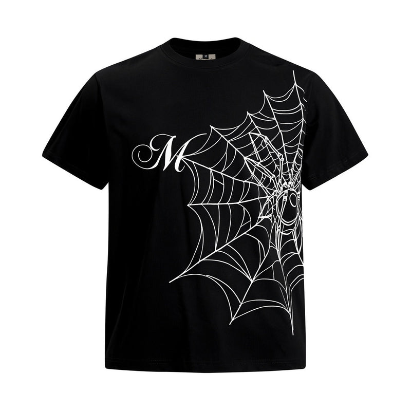 Photo: Spider Web Print T-Shirt | Seoden London