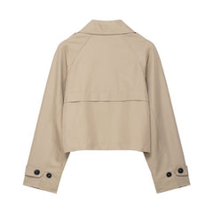 Photo: Bath Cropped Double-Breasted Jacket | Seoden London — view 5
