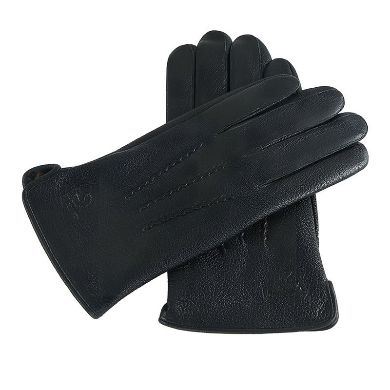 Photo: Regent Leather-Look Wool-Lined Gloves | Seoden London
