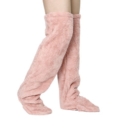 Photo: Cloud Plush Over-the-Knee Lounge Socks | Seoden London — view 15