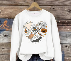 Photo: Halloween Heart Collage Sweatshirt | Seoden London — view 3