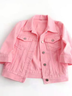 Photo: Women's Plus Size Cropped Denim Jacket | Seoden London — view 9