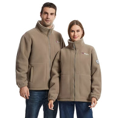 Photo: Men's Sherpa Lined Fleece Jacket | Seoden London — view 5