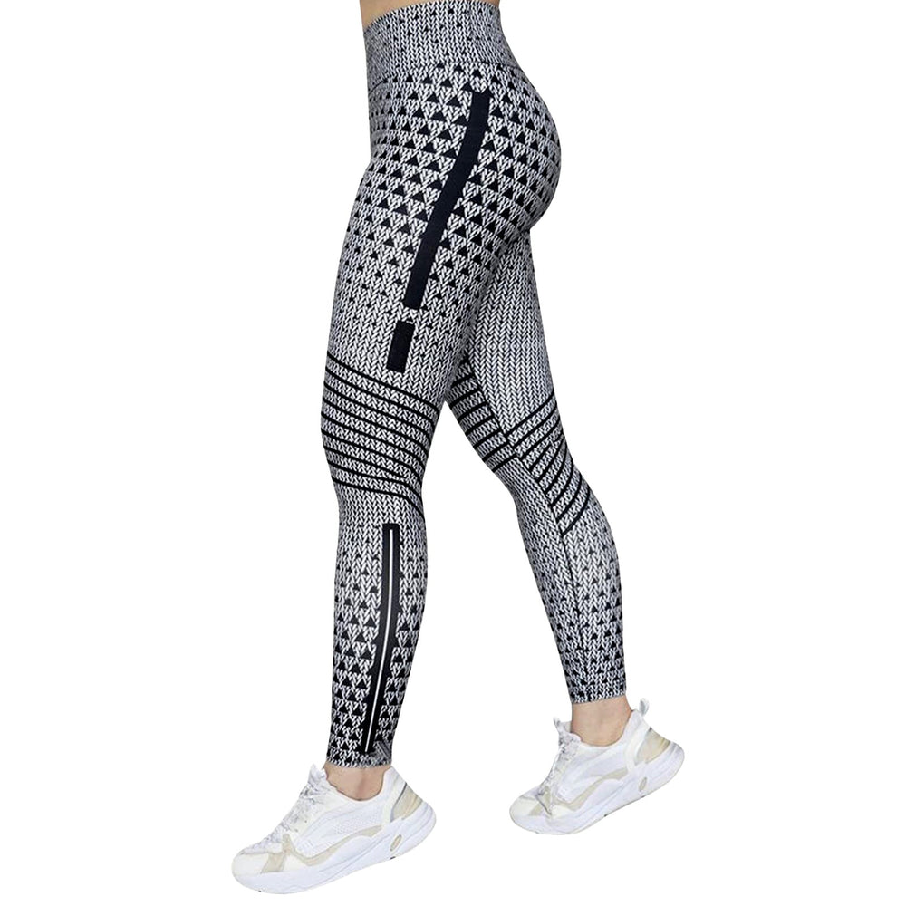 Photo: Alessia Printed High-Waist Leggings | Seoden London