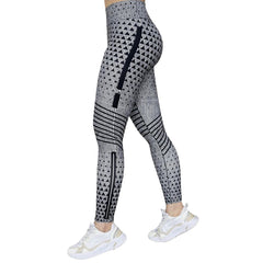 Photo: Alessia Printed High-Waist Leggings | Seoden London — view 1