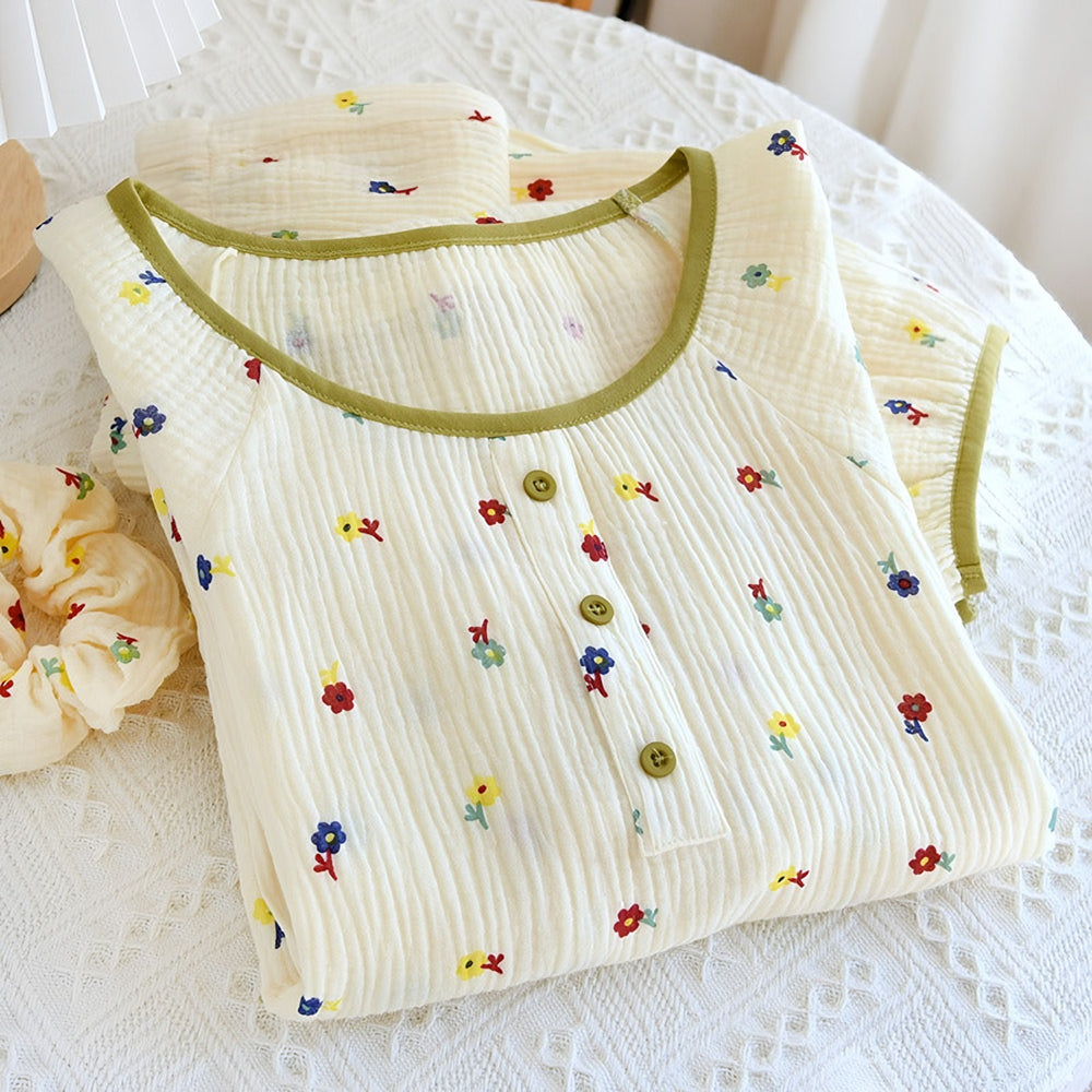 Photo: Women's Soft Cotton Pyjama Set | Seoden London