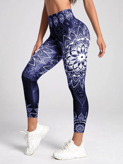 Photo: Sakura Mandala-Print Leggings | Seoden London — view 6
