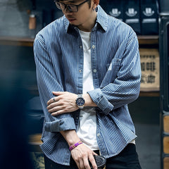 Photo: Denver Vintage Denim Shirt | Seoden London — view 5