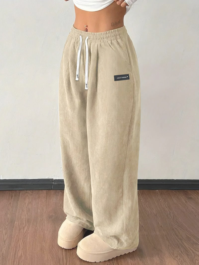 Photo: Bergen Wide-Leg Corduroy Joggers | Seoden London