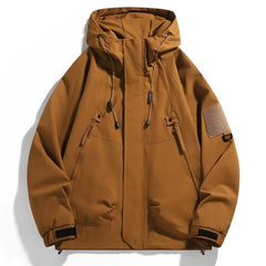 Photo: Keswick Stand-Collar Hooded Windbreaker | Seoden London — view 3