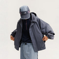 Photo: Peckham Oversized Hooded Utility Jacket | Seoden London — view 3
