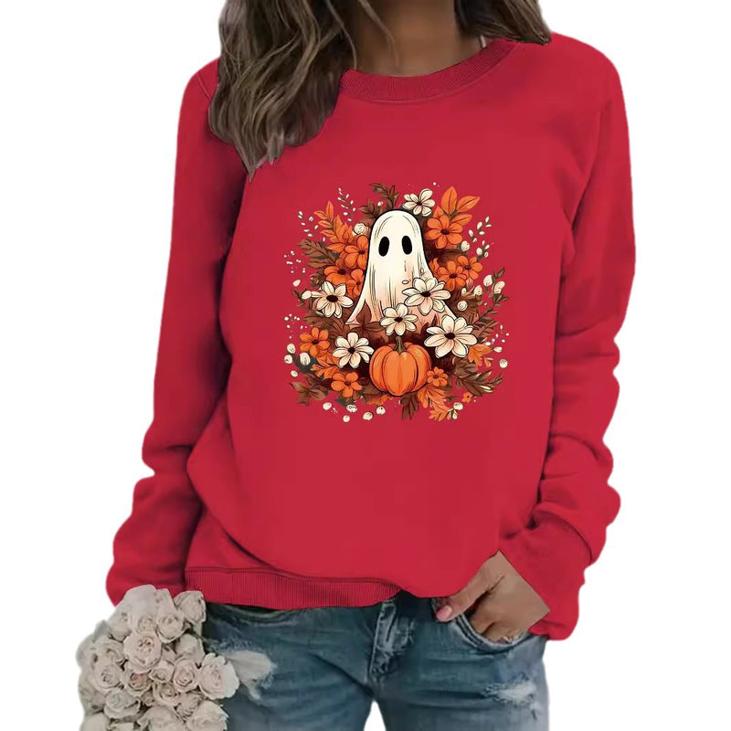 Photo: Autumn Bloom Ghost Sweatshirt | Seoden London