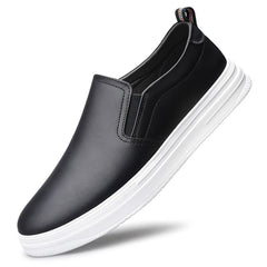 Photo: Men's Cowhide Leather Slip-On Loafers | Seoden London — view 7