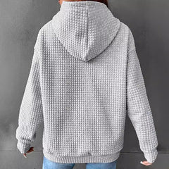 Photo: Waffle Hoodie with Ghost Print | Seoden London — view 3