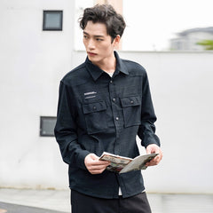Photo: Dark Check Utility Shirt | Seoden London — view 3