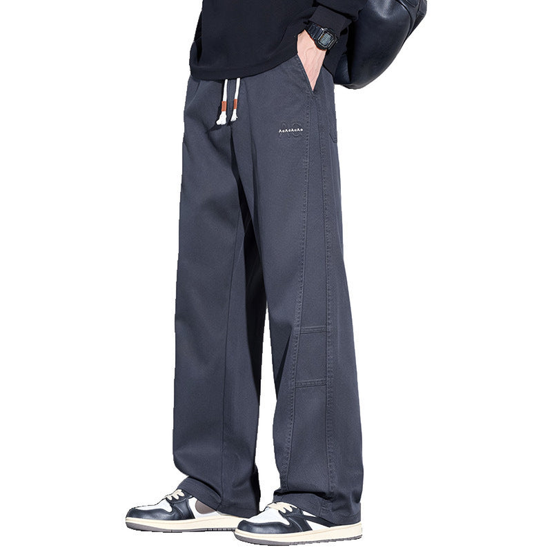 Photo: Portland Straight-Leg Drawstring Trousers | Seoden London
