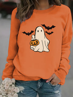 Photo: Trick or Treat Ghost Sweatshirt | Seoden London — view 10