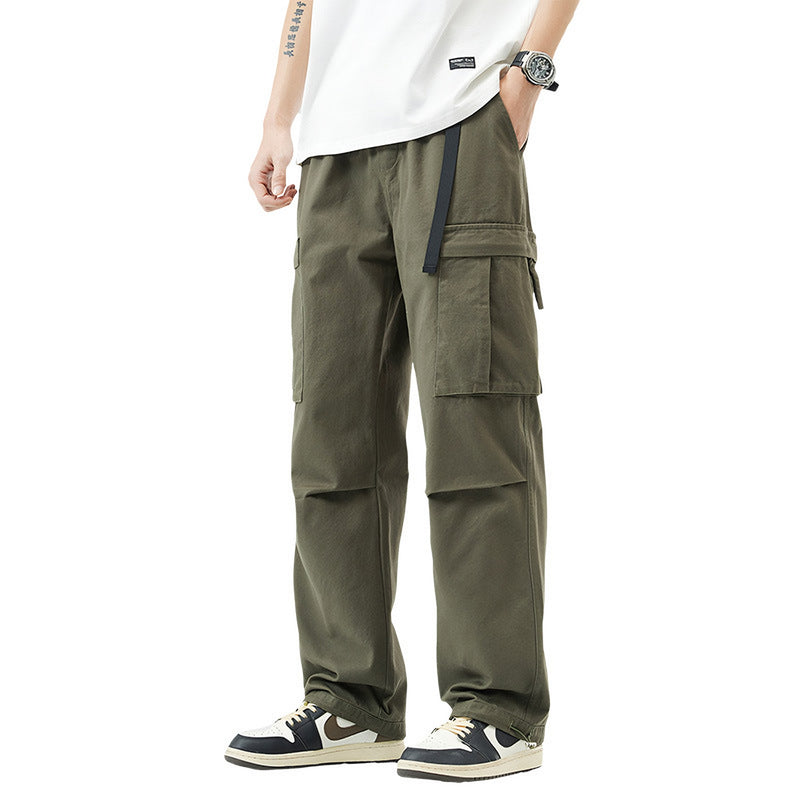 Photo: Cuffed Cotton Cargo Trousers | Seoden London