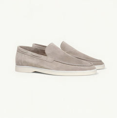 Photo: Portofino Suede-Look Slip-On Loafers | Seoden London — view 15
