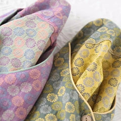 Photo: Women's Floral Cotton Gauze Pyjamas | Seoden London — view 5