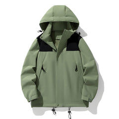 Photo: Harrogate Colour-Block Hooded Windbreaker | Seoden London — view 9