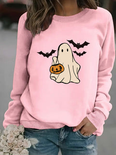 Photo: Trick or Treat Ghost Sweatshirt | Seoden London — view 6