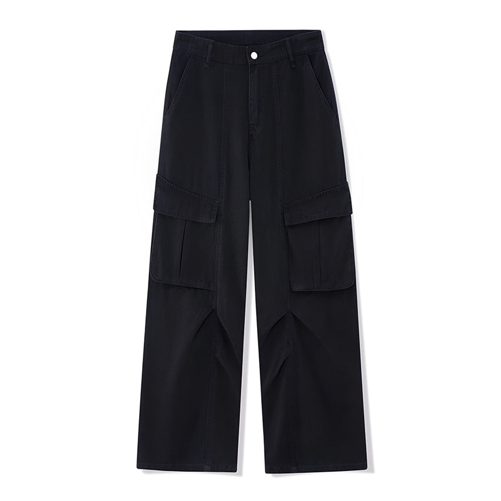 Photo: Men's Pleated Cotton Cargo Trousers | Seoden London