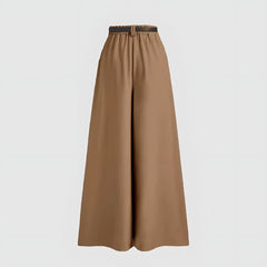Photo: Toscana Pleated Wide-Leg Trousers | Seoden London — view 4