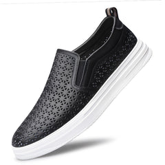 Photo: Men's Cowhide Leather Slip-On Loafers | Seoden London — view 9