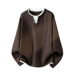 Photo: Fulham Layered Henley Top | Seoden London — view 5