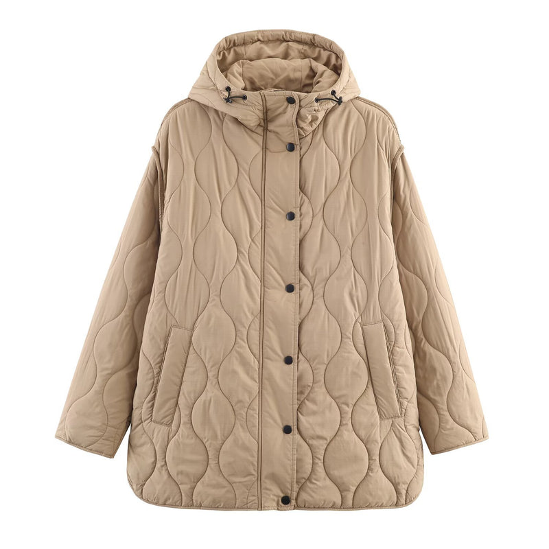 Photo: Niseko Wave-Quilted Hooded Jacket | Seoden London