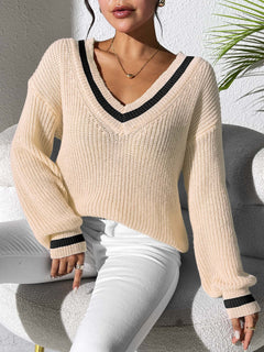Photo: Cambridge Varsity V-Neck Jumper | Seoden London — view 6