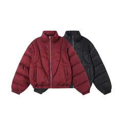 Photo: Oslo Stand-Collar Puffer Jacket | Seoden London — view 5