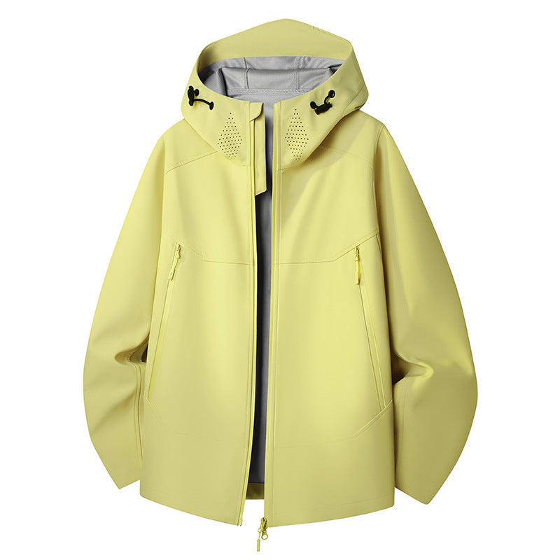 Photo: Buxton Soft-Shell Hooded Rain Jacket | Seoden London