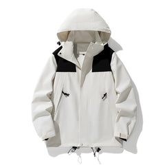 Photo: Harrogate Colour-Block Hooded Windbreaker | Seoden London — view 5