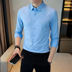 Photo: Belgrave Everyday Long Sleeve Shirt | Seoden London — view 11