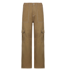 Photo: Soho Cargo Denim Trousers | Seoden London — view 7