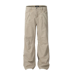 Photo: Men's Pleated Cotton Chinos | Seoden London — view 3