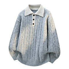 Photo: Marlow Cable Knit Polo Sweater | Seoden London — view 7