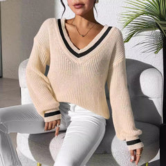 Photo: Cambridge Varsity V-Neck Jumper | Seoden London — view 3