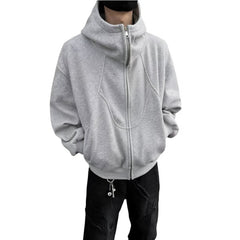 Photo: Men's Heavyweight Cotton Zip Up Hoodie | Seoden London — view 1