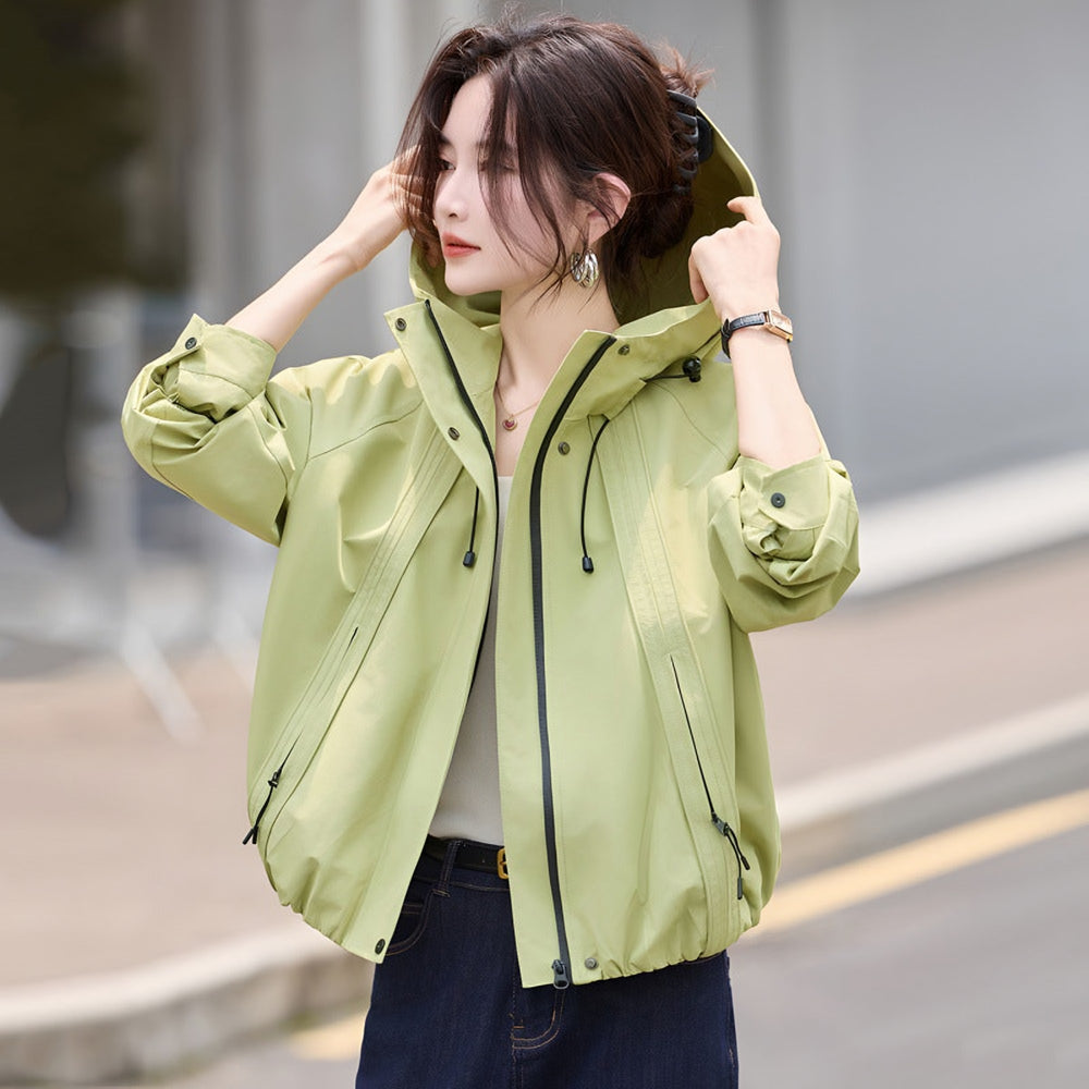 Photo: Windermere Short Hooded Zip Jacket | Seoden London